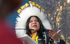 الصورة: وزيرة السكان الأصليين في البرازيل: حماية أراضينا مهمة لمواجهة أزمة المناخ