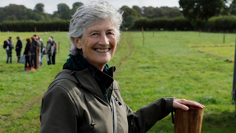 رئيسة إيرلندا كاثرين مونولي تعارض زيادة العسكرة. رويترز