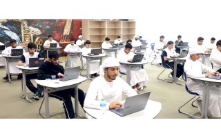 الصورة: مدارس تمنع ارتداء الكمامات و«الهودي» داخل لجان الامتحانات لـ «وضوح هوية الطلبة»