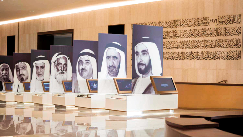 متحف الاتحاد يضيء على سيرة الآباء المؤسسين. أرشيفية