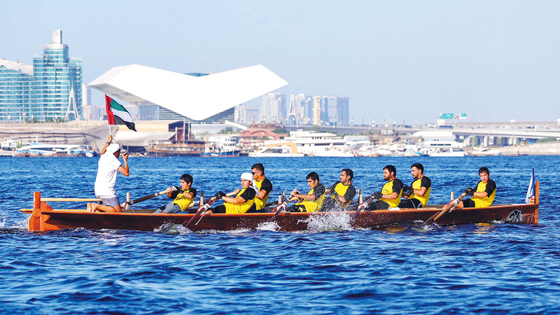 سباق دبي لقوارب التجديف المحلية ينطلق السبت
