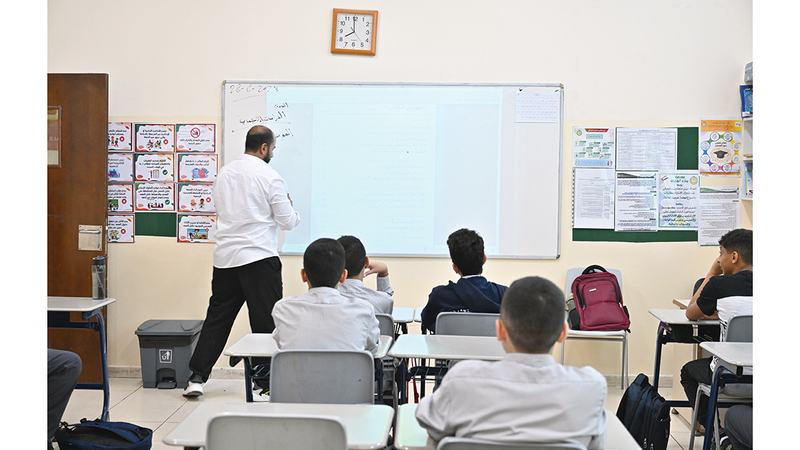 دعوة إلى جعل رسوم الاختبارات ضمن الأقساط المدرسية. تصوير: يوسف الهرمودي