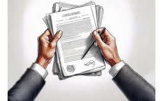 الصورة: «الورقة الأخيرة».. توقيع يثبت استيلاء ابن على ثروة كبيرة من أبيه