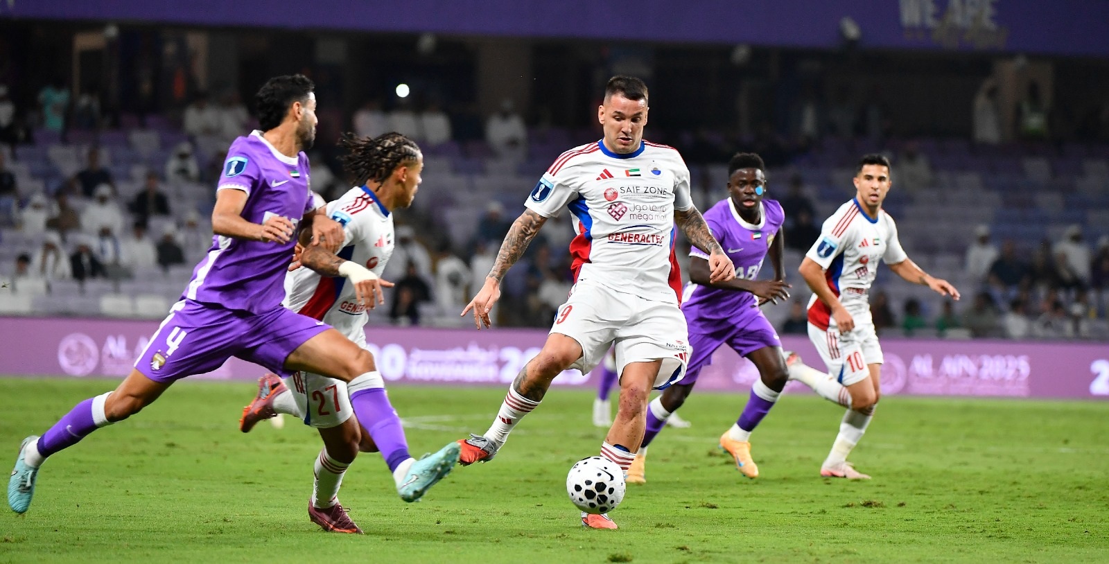 النمر: الغيابات والنقص العددي وراء سقوط الشارقة أمام العين برباعية