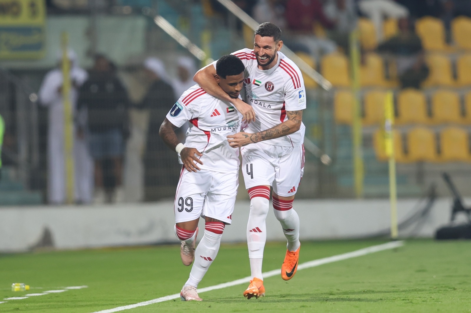 من ملعب الوصل.. «الدقيقة 96» تؤهل الجزيرة لموقعة نارية مع الوحدة