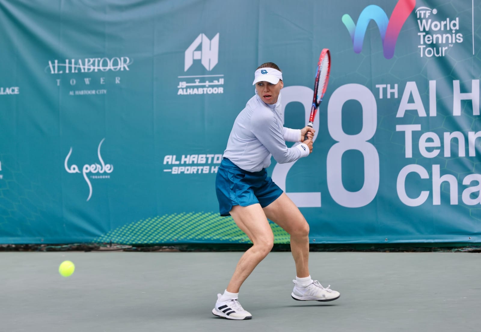 بداية قوية لتحدي الحبتور لتنس السيدات.. وخسارة سنيجور أولى المفاجآت