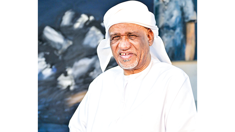 عبدالرحيم سالم: تأسيس &laquo;جمعية الإمارات للفنون التشكيلية&raquo; بعد قيام الاتحاد شكّل نقطة تحوّل كبيرة.