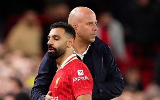 الصورة: بعد استبعاده أمام ويستهام .. مدرب ليفربول يتحدث عن محمد صلاح