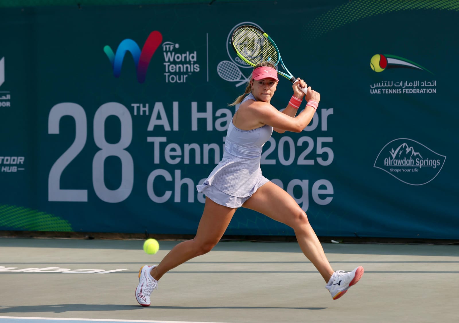 مفاجآت مبكرة في «دولية الحبتور للتنس».. خروج المصنفة الأولى