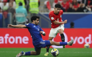 الصورة: الكويت تحبط منتخب الفراعنة وتنتزع تعادلاً ثميناً في كأس العرب