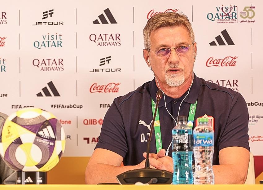 تالاييتش: منتخب البحرين سيُظهر إمكاناته وخبراته خلال كأس العرب