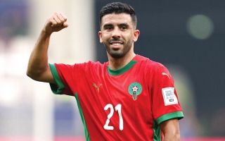 الصورة: محترفو الدوري الإماراتي يصنعون الفارق في فوز المغرب على جزر القمر