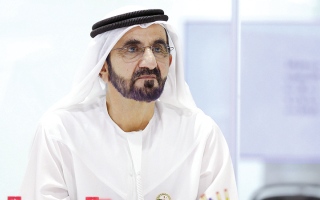 الصورة: محمد بن راشد: حفظ الله الإمارات وأدام عزها ومجدها ورفعتها