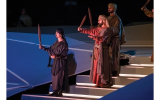 الصورة: سارة السليماني: أزياء عرض الاتحاد رحلة مطرزة بالتاريخ والإبداع