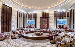 الصورة: انطلاق أعمال قمة مجلس التعاون 46