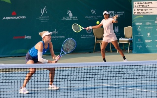 الصورة: الاتحاد الدولي يمنح «تحدي الحبتور للتنس» جائزة التميز في تنظيم البطولات