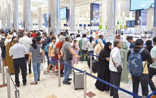 الصورة: 11مليون مقعد مجدول على الرحلات الدولية في «دبي الدولي» خلال ديسمبر