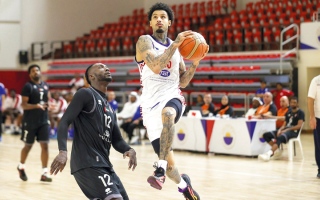 الصورة: مباراتان في افتتاح إياب دوري «السلة»