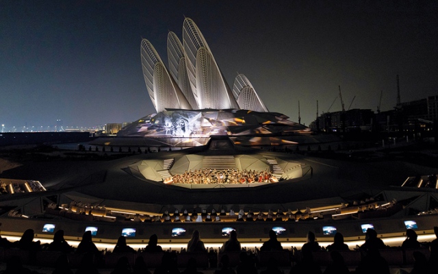 الصورة: علياء القاسمي: الأوركسترا الوطنية لدولة الإمارات تنقل صوت الوطن