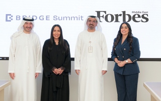 الصورة: «قمة بريدج 2025» تعتمد «فوربس الشرق الأوسط» شريكاً إعلامياً رئيساً