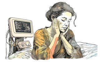 الصورة: «أم حميد» تعاني «اللوكيميا».. وتحتاج علاجاً بـ 40.6 ألف درهم          