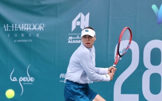 الصورة: رغم تجاوزها 41 سنة.. زفوناريفا تبلغ ربع نهائي بطولة تحدي الحبتور للتنس