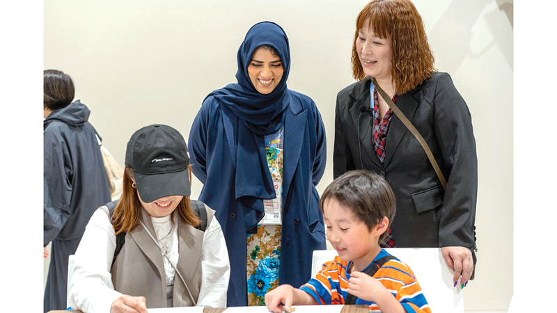 عائشة آل علي قدّمت عدداً من ورش العمل.
من المصدر