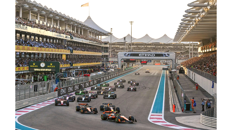 صراع ثلاثي على لقب «الفورمولا 1»