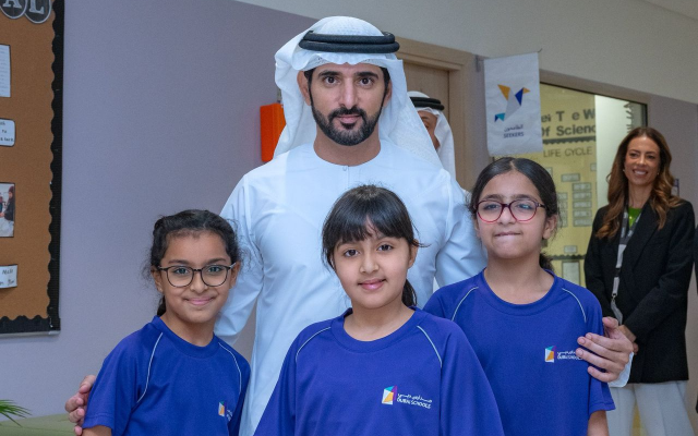 الصورة: حمدان بن محمد: التعليم ركيزة كل تطور وتقدم في تاريخ الحضارات والأمم