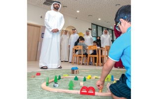 الصورة: حمدان بن محمد: صناعة المستقبل المشرق تبدأ من مقاعد الدراسة