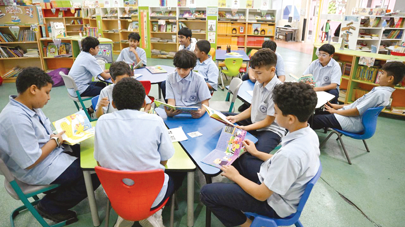 مدارس دبي الخاصة تستهدف تمكين الطلبة من مهارات المستقبل. من المصدر