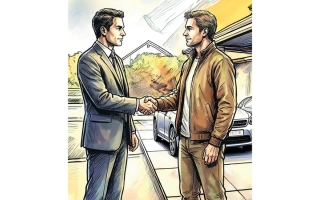 الصورة: اتفاق شفهي على تأجير سيارة يكلف شاباً 114.9 ألف درهم