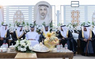 الصورة: منصور بن محمد يحضر أفراح الفلاسي