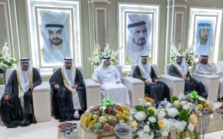 الصورة: منصور بن محمد يحضر أفراح بن غديّر والكتبي