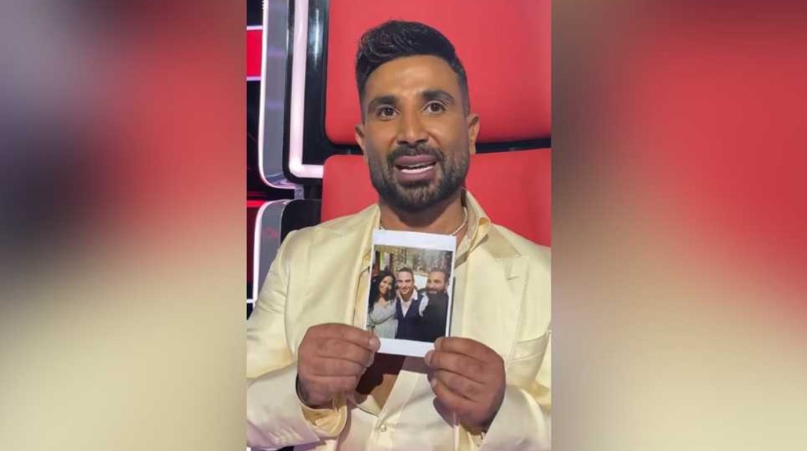 تعليق صادم من أحمد سعد على صورة لحفل زفاف شيرين وحسام حبيب