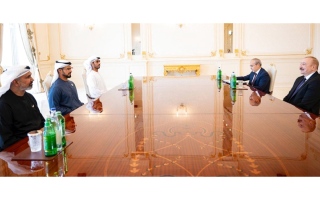 الصورة: &laquo;العالمية القابضة&raquo; توسع آفاق التعاون مع أذربيجان