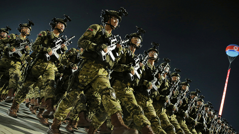 معظم الجنود الكوريين الشماليين الذين ترسلهم بيونغ يانغ يُعتقد أنهم من وحدة القوات الخاصة النخبوية. رويترز