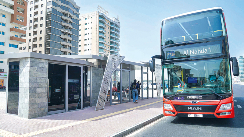المرافق الحديثة تعزز جاذبية شبكة الحافلات وتلبي احتياجات النمو السكاني والعمراني في دبي. من المصدر