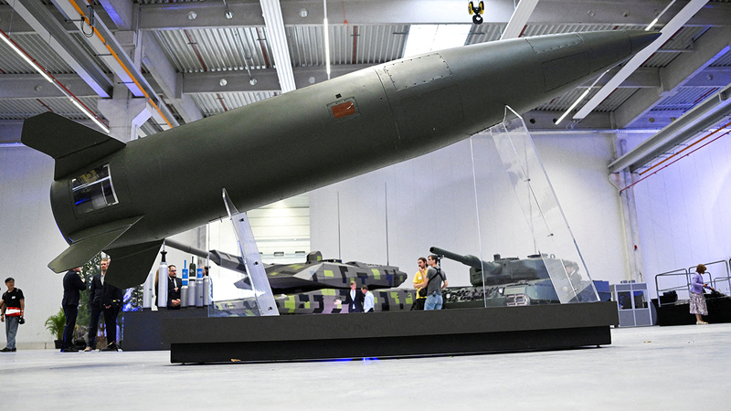 القوات المسلحة الألمانية تعتزم طلب أنواع عدة من الصواريخ. رويترز