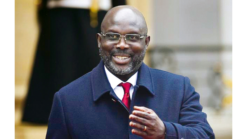 النجم الليبيري جورج ويا. أرشيفية