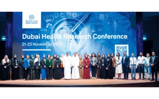 الصورة: مؤتمر &laquo;دبي الصحية للأبحاث 2025&raquo; يستعرض دور البحث العلمي للارتقاء بجودة الرعاية