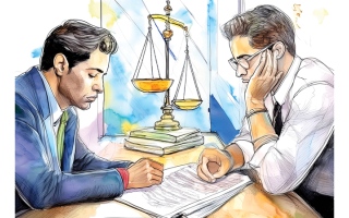 الصورة: موكل يفسخ &laquo;عقد محاماة&raquo; للتهرب من 1.2 مليون درهم