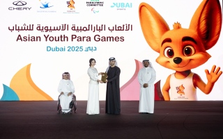 منصور بن محمد يفتتح الألعاب البارالمبية الآسيوية للشباب "دبي 2025"