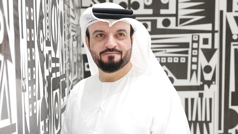 خالد البنا: المنحوتات تحمل الكثير من العناصر التي تأثرت بها وكانت محفورة في الذاكرة، لاسيما الأشكال الهندسية التي تعود للبيوت القديمة.