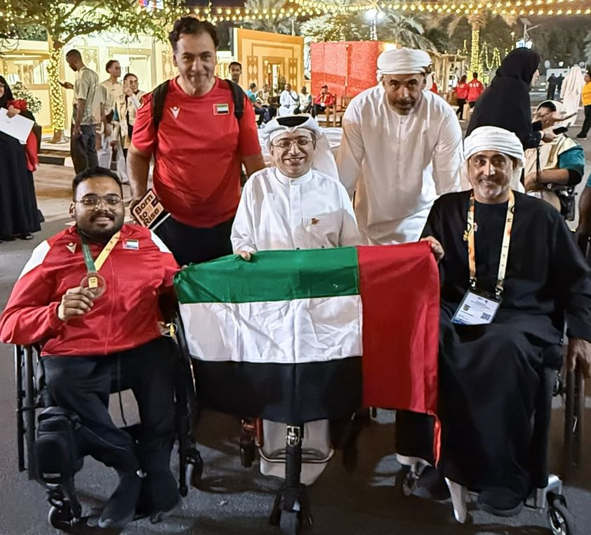 الإمارات تحرز أولى ميدالياتها في الألعاب البارالمبية الآسيوية للشباب