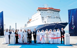 الصورة: «دي بي ورلد» تطلق خدمة جديدة للنقل البحري بين دبي والعراق