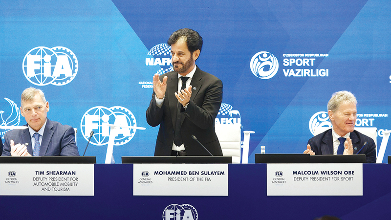 إعادة انتخاب محمد بن سليم رئيساً للاتحاد الدولي للسيارات