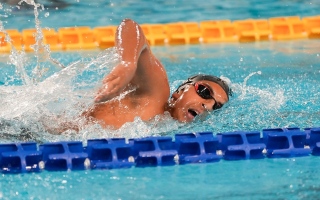 الصورة: 20 ميدالية لنادي أبوظبي للرياضات المائية في بطولة أبوظبي الدولية للسباحة