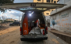 الصورة: بينهم قيادي في "حماس".. 4 قتلى في غارة إسرائيلية على غزة