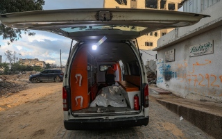 الصورة: بينهم قيادي في "حماس".. 4 قتلى في غارة إسرائيلية على غزة